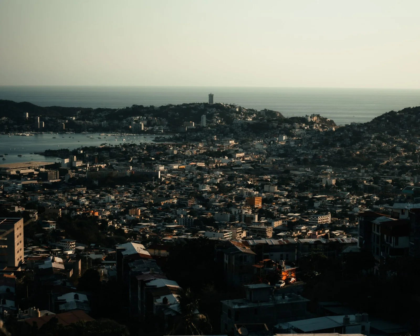 Imagen aerea de una ciudad